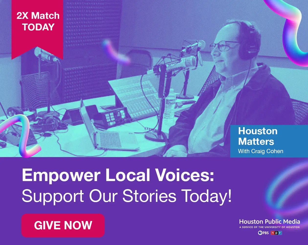 Support Stories that inspire, today! 2X match today only! Give now!