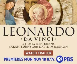 Watch the trailer for Leonardo Da Vinci, a film by Ken Burns, Sarah Burns, and David McMahon