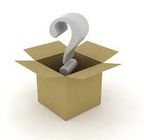 image of box of a question mark