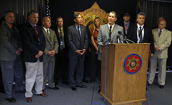 Harris County Sheriff's Department press conference September 25, 2009