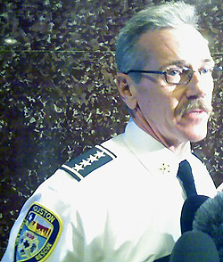 Houston Fire Chief Terry Garrison