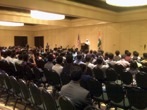 Audience at UH Hilton 