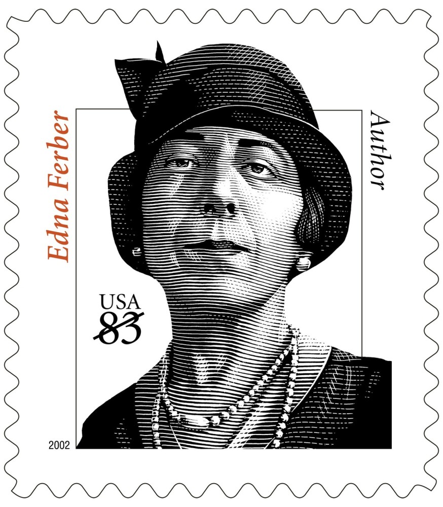 copy of USPS Stamp of Edna Ferber