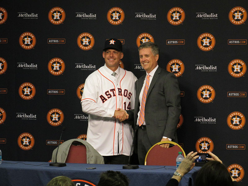 New Astros manager