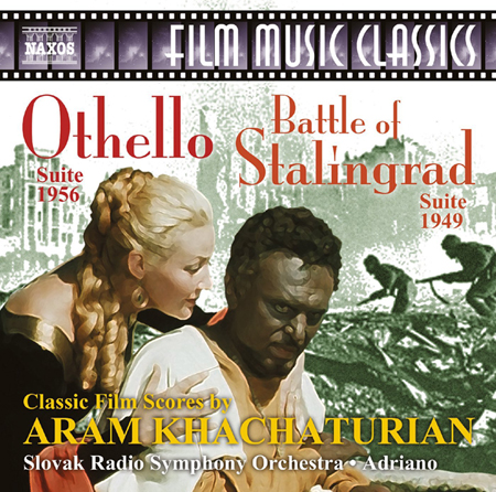 Cover of the CD Classic Film Scores by Aram Khachaturian from Naxos.