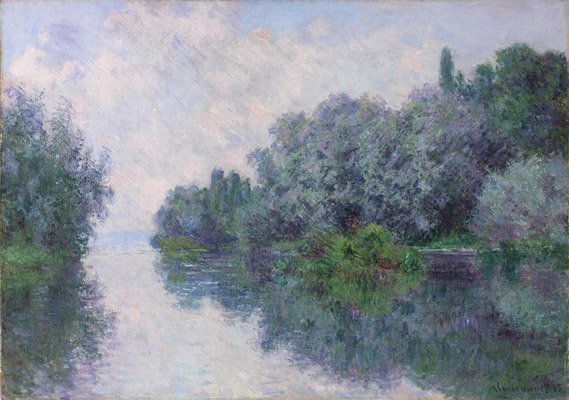 Claude Monet, The Seine near Giverny, 1885, oil on canvas