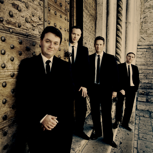 Jerusaleum Quartet (L-R): Sergei Bresler, Kyril Zlotnikov, Ori Kam & Alexander Pavlovsky; photo by Felix Broede
