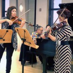 Violinist Sonja Harasim and friends perform early 20th-century British chamber music in the Geary Studio.
