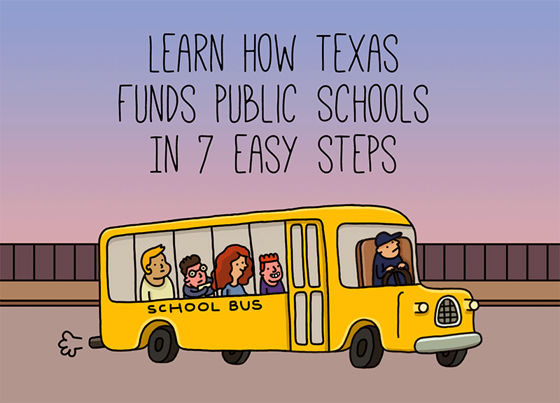 Learn how Texas funds public schools in 7 easy steps