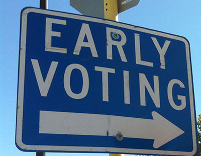 Early voting is now underway, but voters cannot cast ballots outside their precinct.