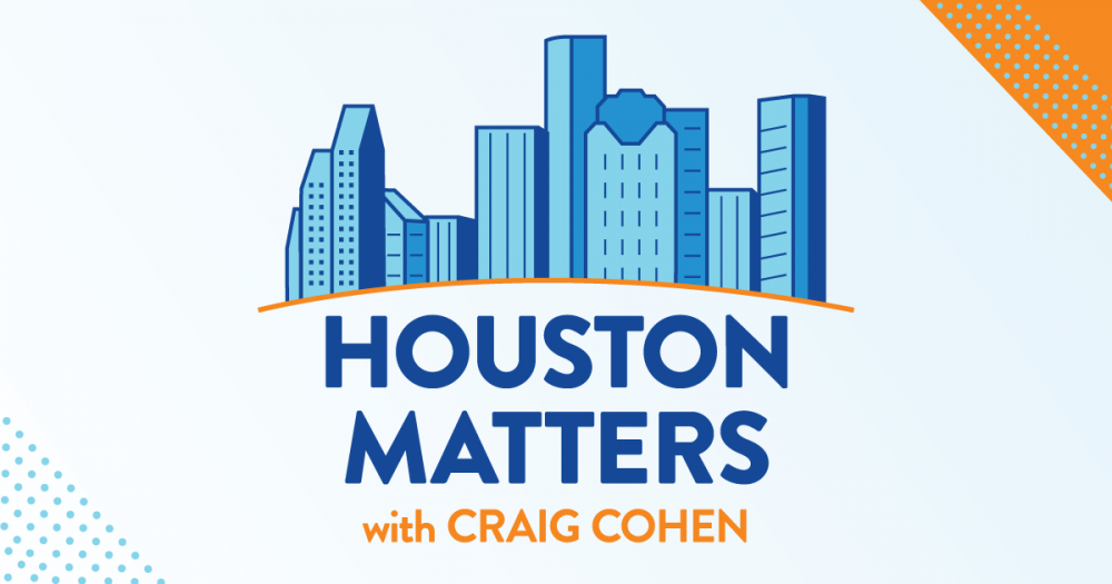 The Houston Matters logo on a white background