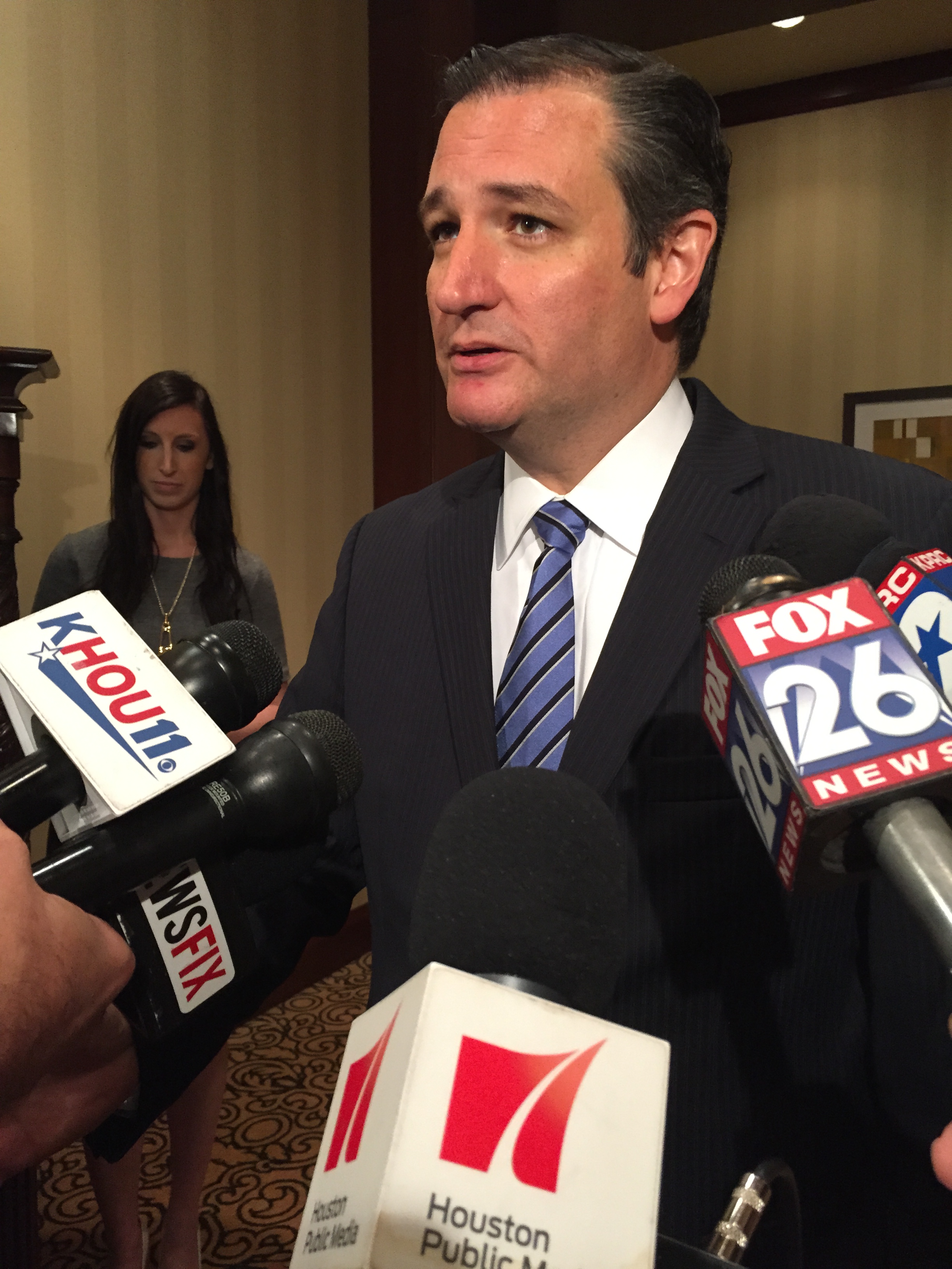 Ted Cruz Delivers State Of The Senate Address In Houston Houston