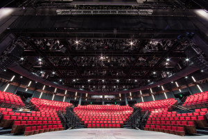 Picture of theater from stage