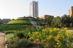 The McGovern Centennial Gardens at Houston's Hermann Park.