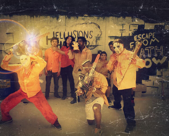 Cast members from Hellusions Haunted House. (Image Courtesy: Hellusions Haunted House)