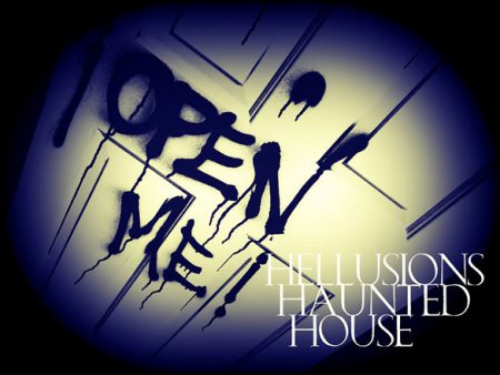 Artwork for the 2015 Hellusions Haunted House.