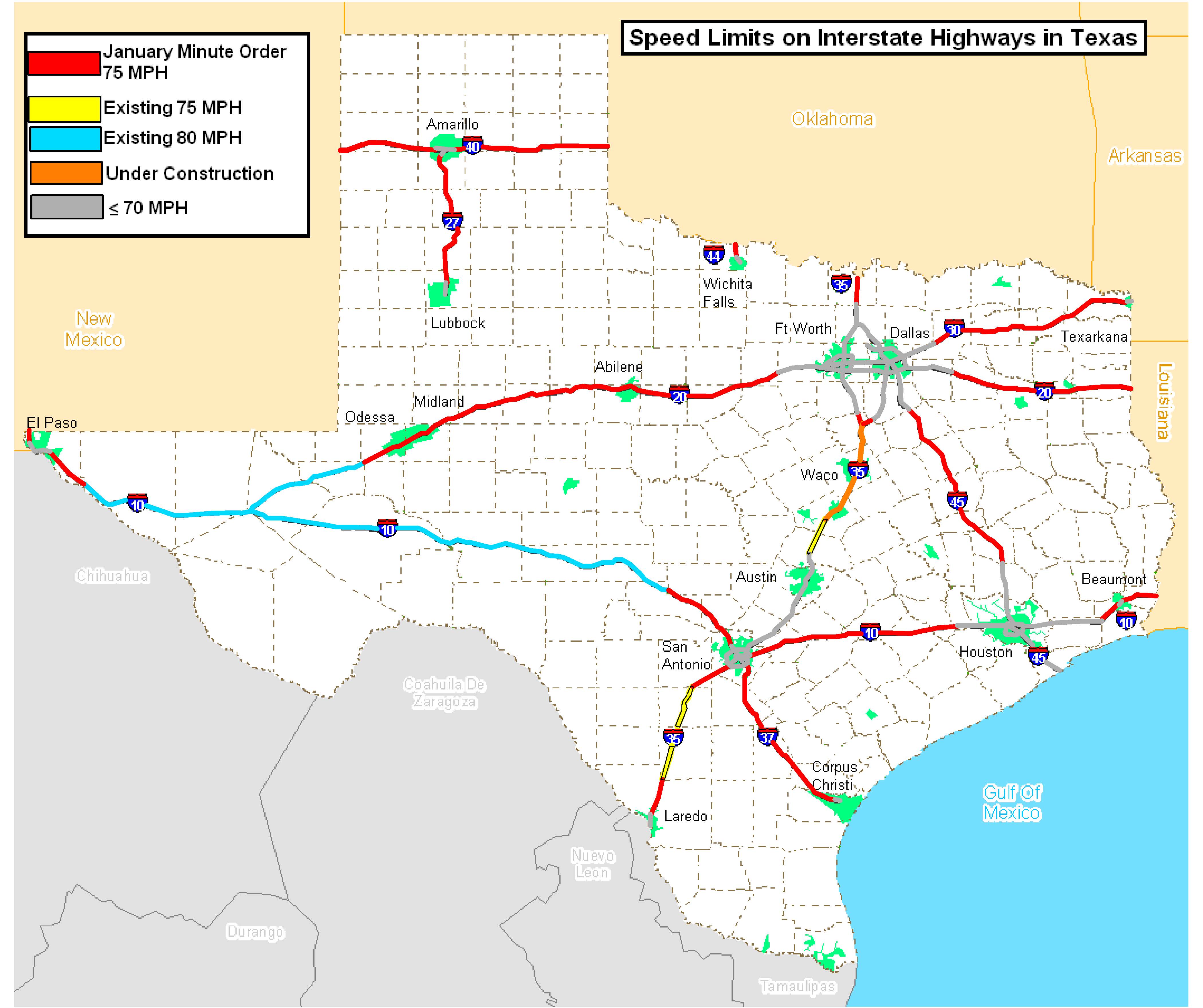 TXDOT Proposes Slower Speed Limit On I 10 Stretch Between Houston