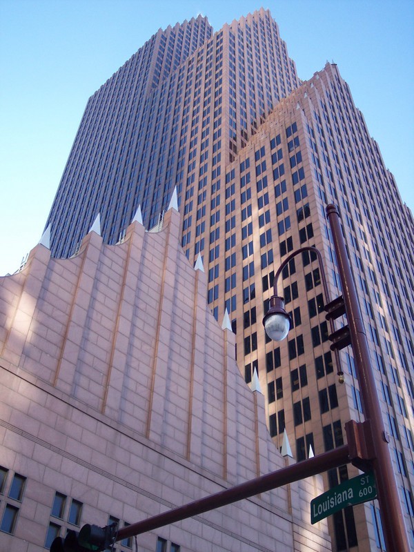 the Bank of America Center building