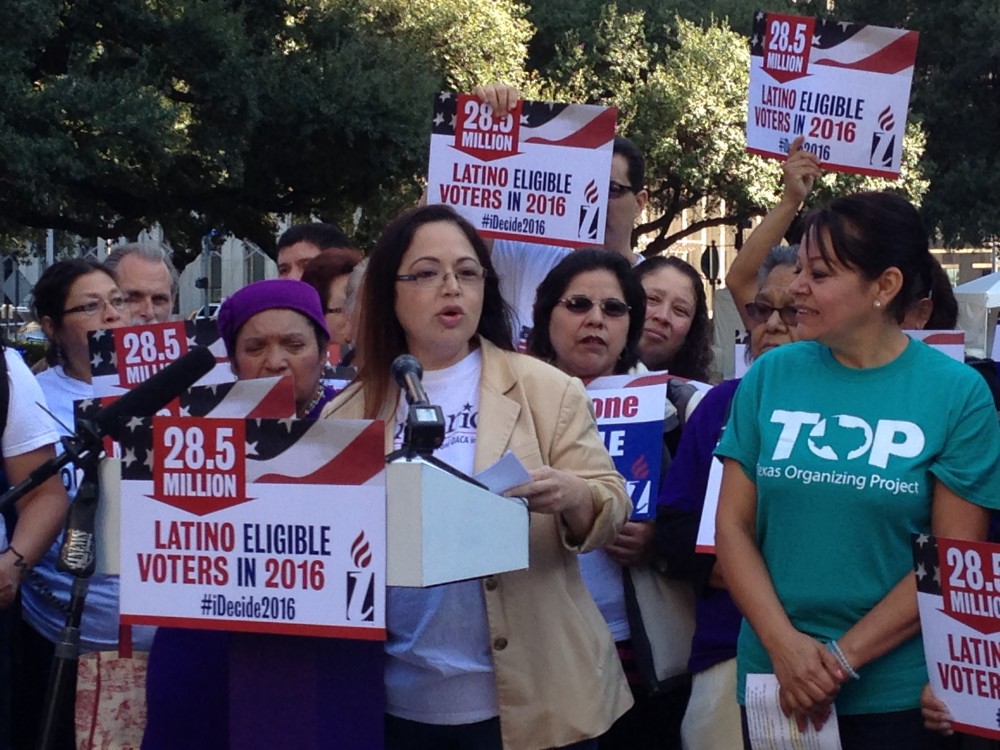 Elsa Caballero is President of SEIU Texas, one of the organizations that are lobbying for the City of Houston to grant municipal IDs to undocumented immigrants.