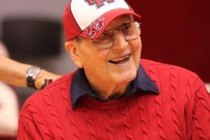 Iconic UH Coach Guy V. Lewis, pictured here, passed away on Thanksgiving Day.