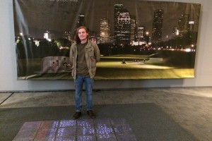 Dylan Bailey with his project, Pixe.