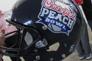 photo of Official helmet for Peach Bowl