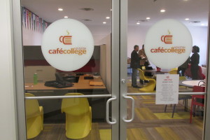 CafeCollege is a new resource center housed within the Carnegie Branch library in Houston's Northside neighborhood.