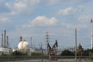 photo of refineries