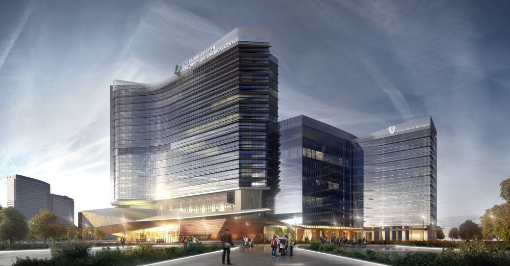 medical campus rendering
