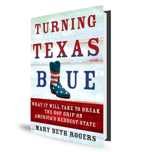 Turning Texas Blue Mary Beth Rogers Book Cover
