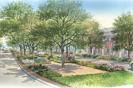 Broadway Esplanade Rendering