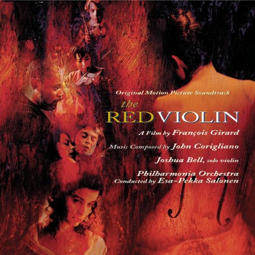 Cover art for The Red Violin soundtrack, composed by John Corigliano
