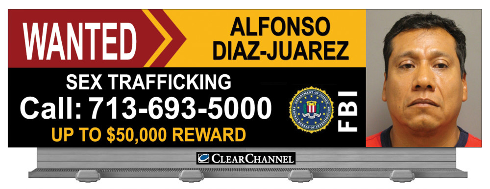 A $50,000 reward is being offered for fugitive Alfonso Diaz-Juarez. 