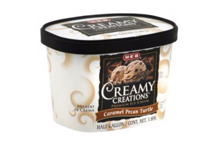 Creamy Creations Caramel Pecan Turtle Ice Cream