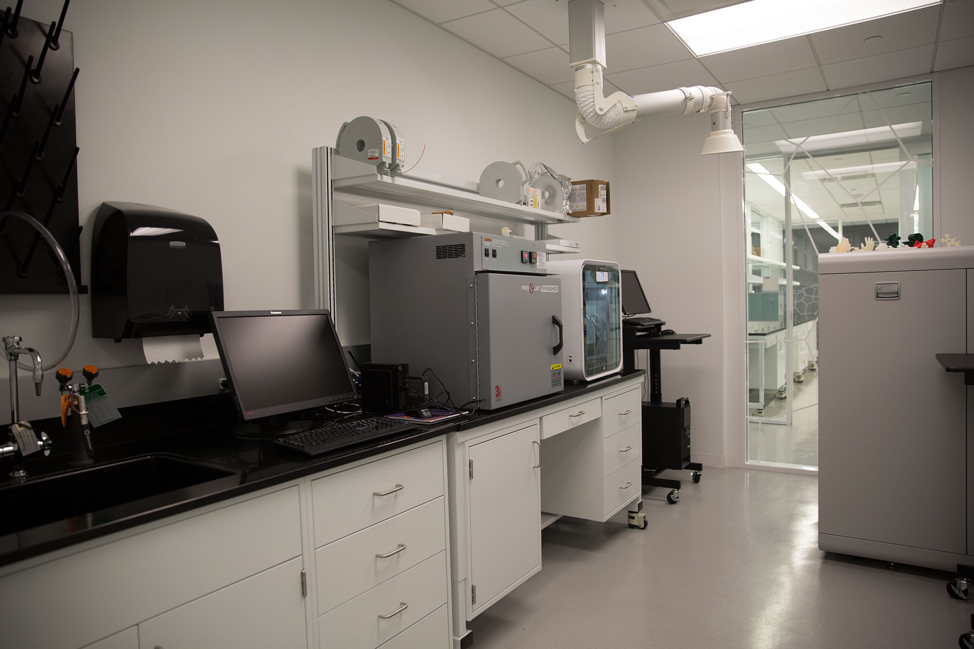 photo of Prototyping and 3-D printing laboratory