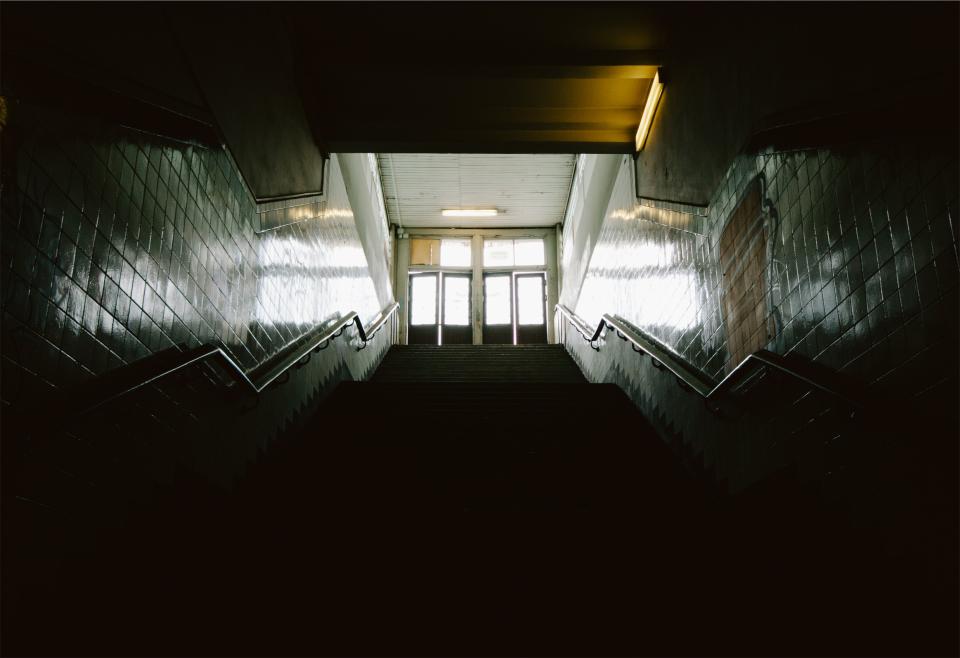 School stairwell