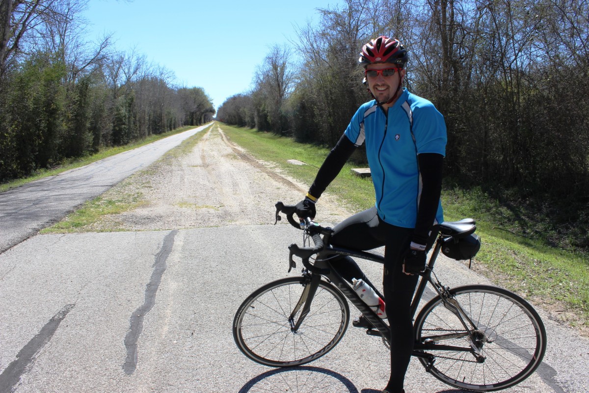 John Tucker is among thousands of cyclists, runners and walkers who use paved trails in the reservoirs' 26,000 acres