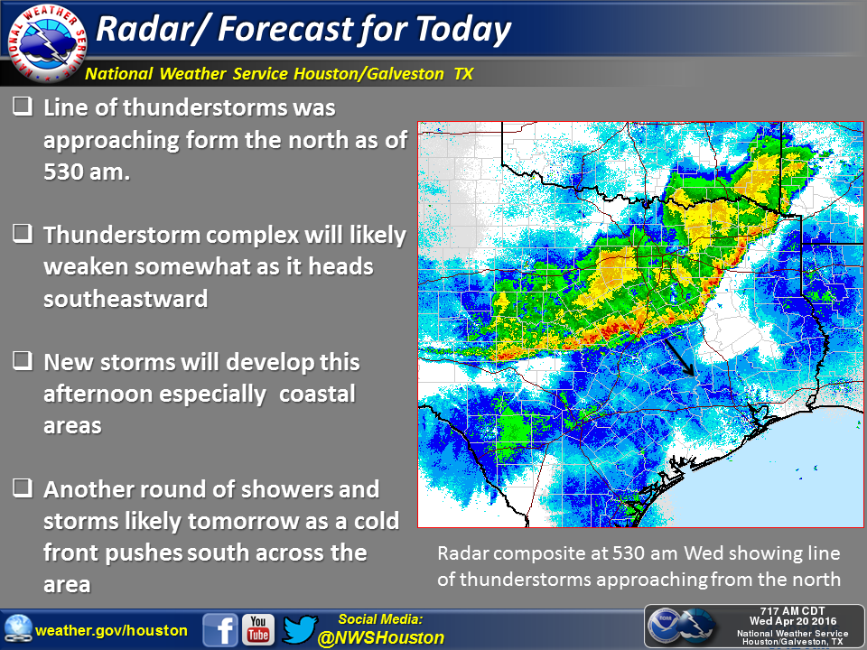 Wednesday Weather Updates And Closures; Houston Area Under Flash Flood ...