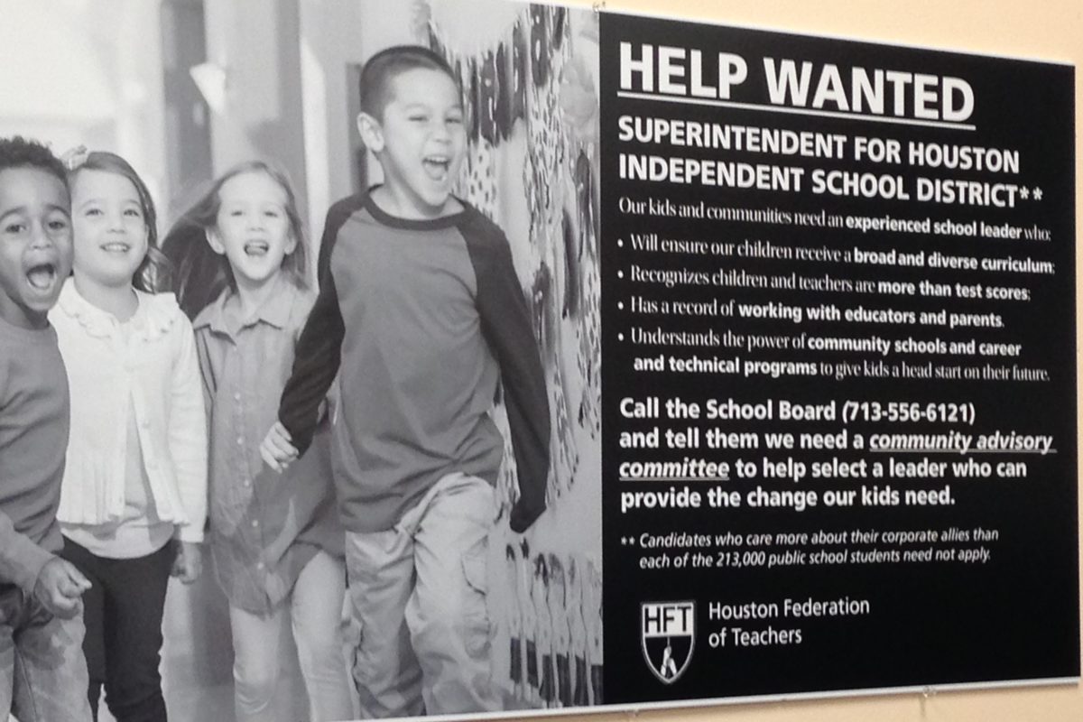 Teachers Group Wants Community Input Into Houston ISD Superintendent ...