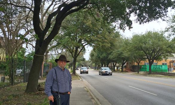 : Jonathan Smulian with the Houston Heights Association wants part of Yale Street be designated a 