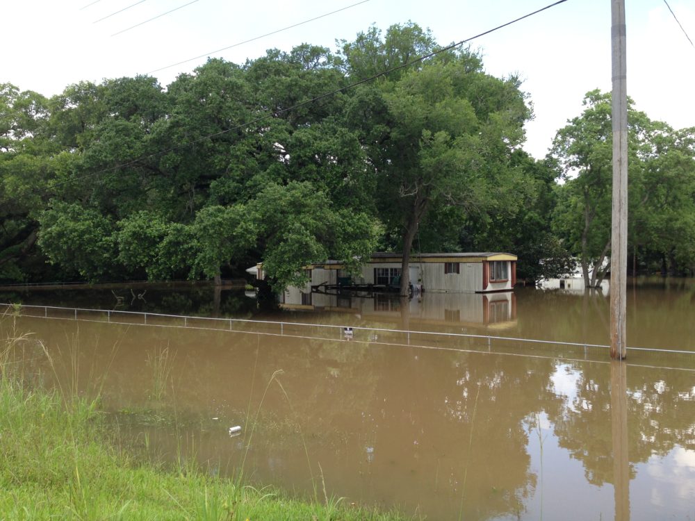 The flooding in Southeast Texas has also impacted Brazoria County, about 40 miles south of Houston. Officials estimate as many as 20,000 residents may be affected.