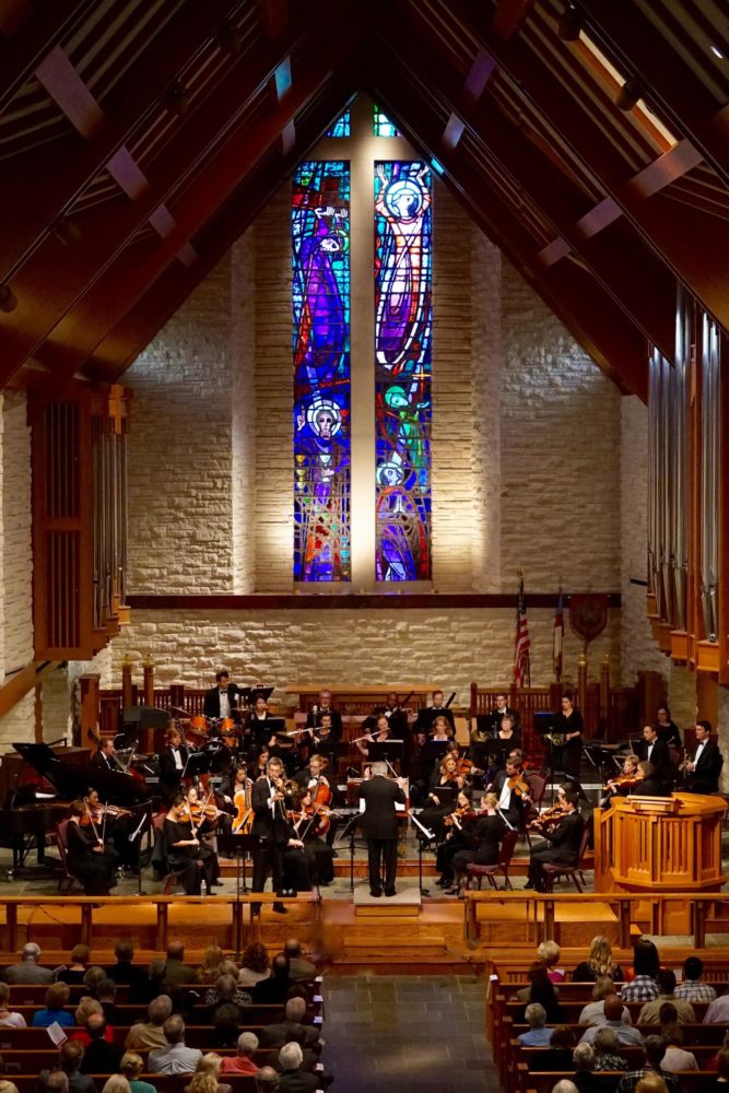 River Oaks Chamber Orchestra in concert at the Church of St. John the Divine