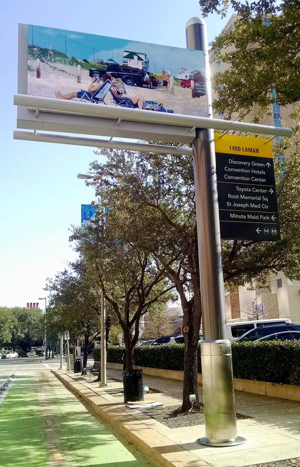 Vanishing Downtown: DKNY sign, Houston Street