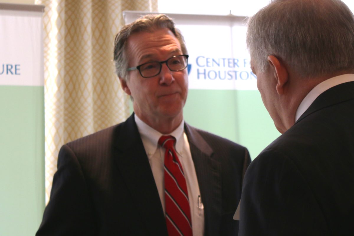 Stephen Costello, Houston's Flood Czar, at Center for Houston's Future flood forum
