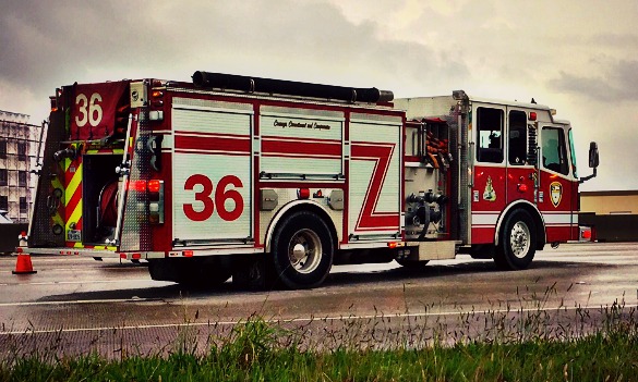 FILE: Houston Fire Department truck