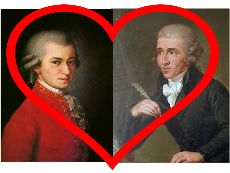 Mozart and Haydn