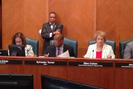 Houston Mayor Sylvester Turner says his objective is to reach an agreement with the City’s employees regarding how to deal with the pension issue by the end of the year.