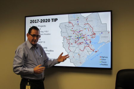 H-GAC Director of Transportation Planning Alan Clark discusses projects that could be funded with new TxDOT money.