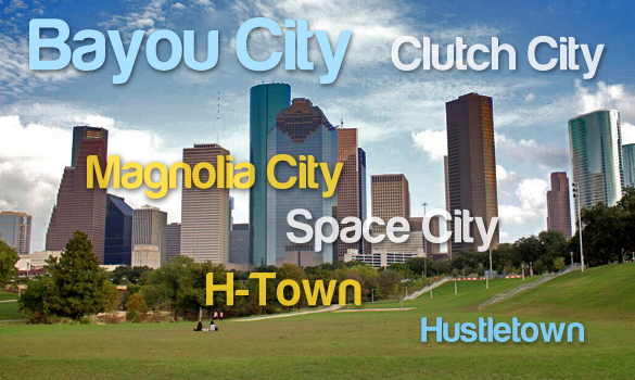Houston nicknames. (Photo: Derek Stokely, Houston Public Media)