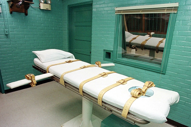 Texas' execution chamber in Huntsville.